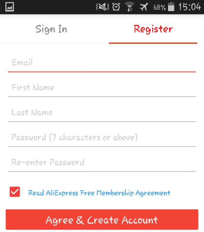 AliExpress-Aplikace-7 Jak si naistalovat mobilni aplikaci na Aliexpress