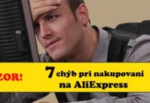 7 chyb pri nakupe na Aliexpress S