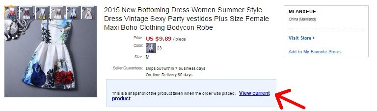 Jak udelat snapshot na Aliexpress 5