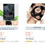 Aliexpress vs zlavove portaly nakupovanie zlava dna cierna maska SK 2