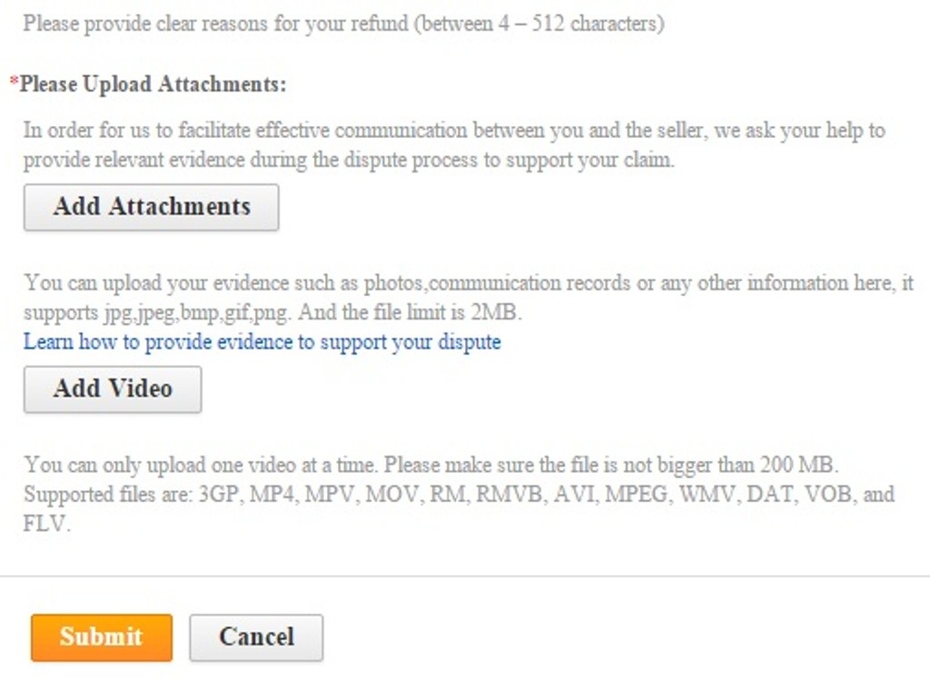 Jak otevřít spor na Aliexpress 5