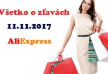 Aliexpress 11.11.2017 zlavy sale SK