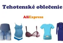 Tehotenske obleceni maternity clothes podprsenka kalhoty bra SK