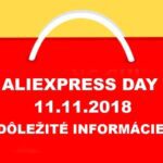 Aliexpress Day 11.11.2018 shopping pre order informacie SK