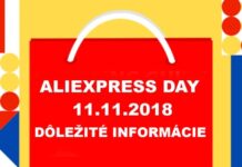 Aliexpress Day 11.11.2018 shopping pre order informacie SK