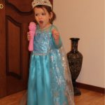 Kostym Anna Elsa Ledove kralovstvi levne detske obleceni Aliexpress realne foto