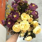 Plastova dekorace umele kytky 2