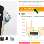 Graf AliSuperstar cenova historie 1111 2019 shopping festival mikina SKf