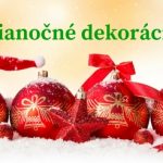 Vianocne dekoracie aliexpress stromcek doplnky SK