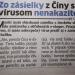 Koronavirus Aliexpress nakaza Cina balicek 2