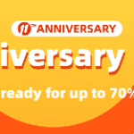 41. Vyroci na Aliexpress 11th kupony sleva sm