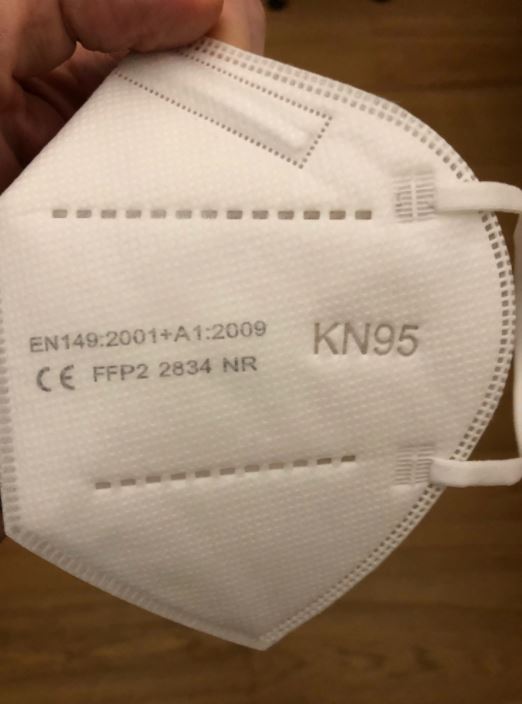 Respiratory FFP2 Aliexpress super cena rousky 9