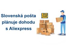Slovenska posta Aliexpress dohoda dorucovani SK