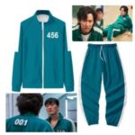 Tepláková souprava hráčů Squit game i s čísly