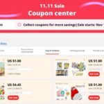 Kupony coupon center Aliexpress slevovy kod 11.11.2022