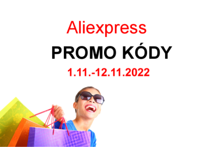 AliExpress PROMO KÓDY platné od 1.11. do 12.11.2022 Aliexpress Promo kódy 11.11. 2022 slevy kupony CZ